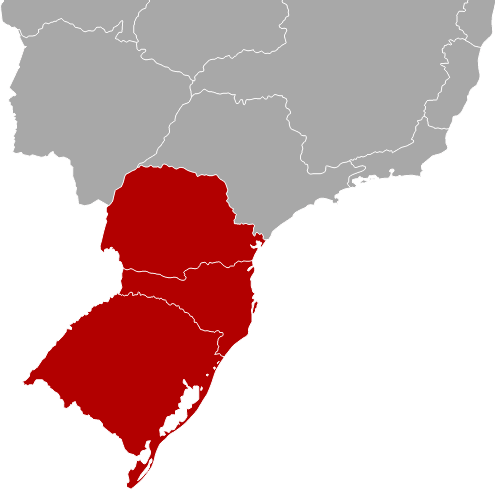 Representantes da região sul do Brasil